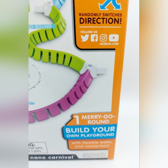 Hexbug Nano Carnival New Lot Tracks Cells Hexbugs Bugs Collection Ships Fast - Picture 4 of 5